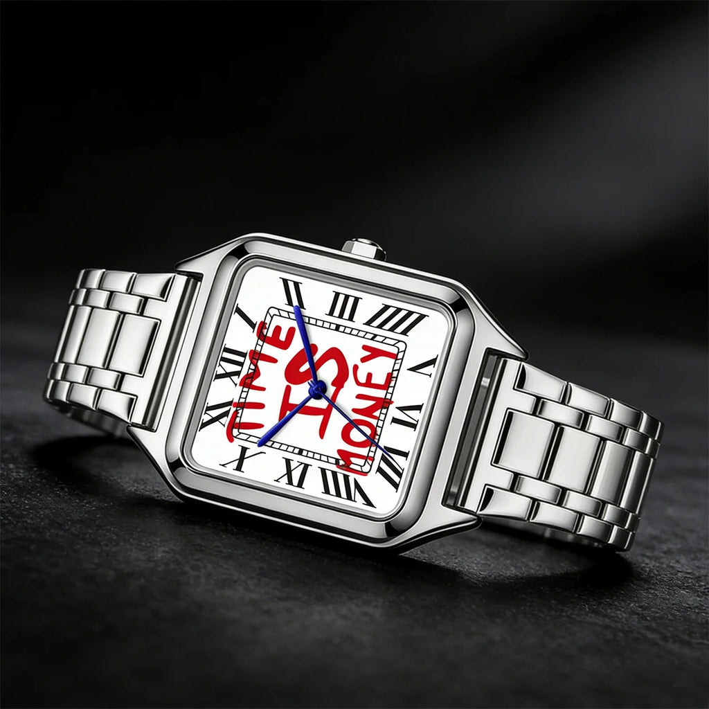 Montre homme TIME IS MONEY à quartz