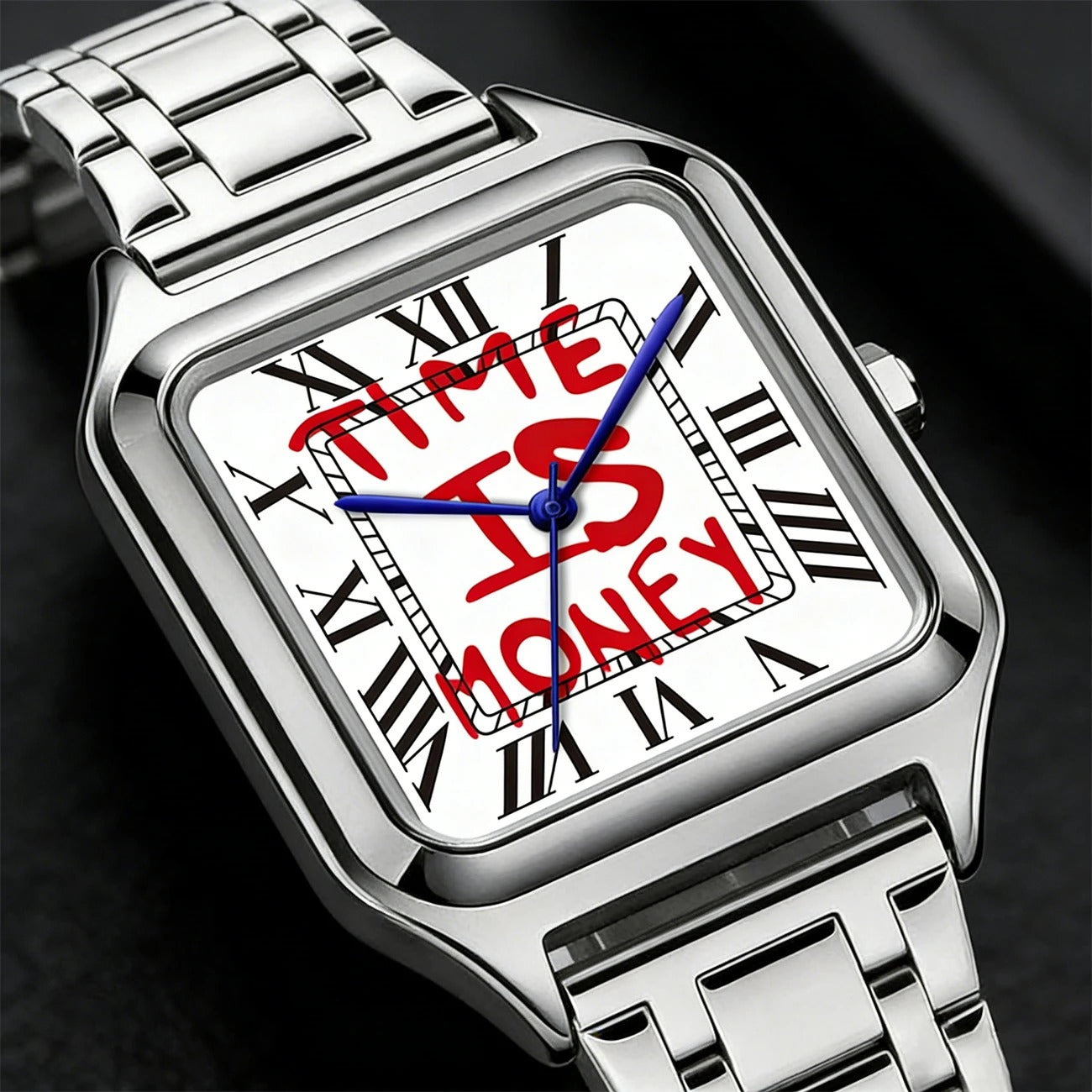Montre homme TIME IS MONEY à quartz