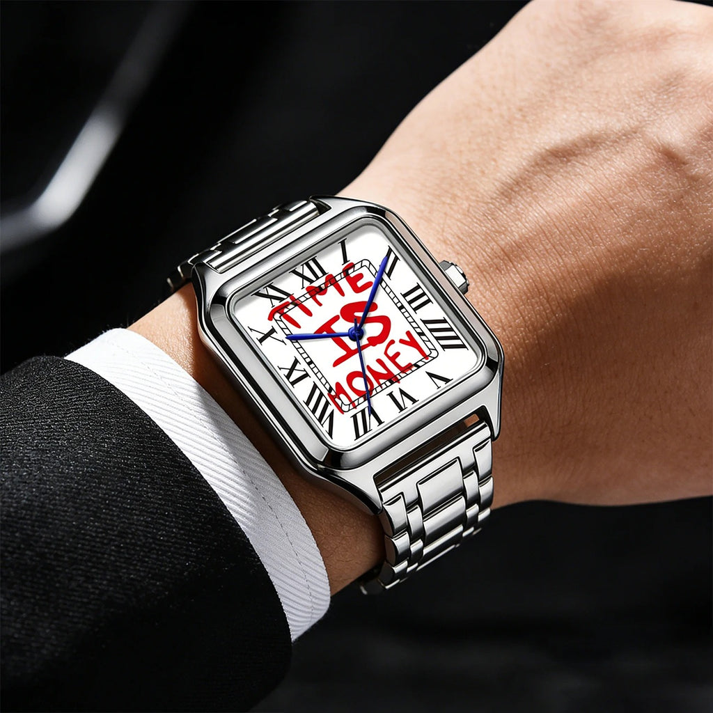 Montre homme TIME IS MONEY à quartz