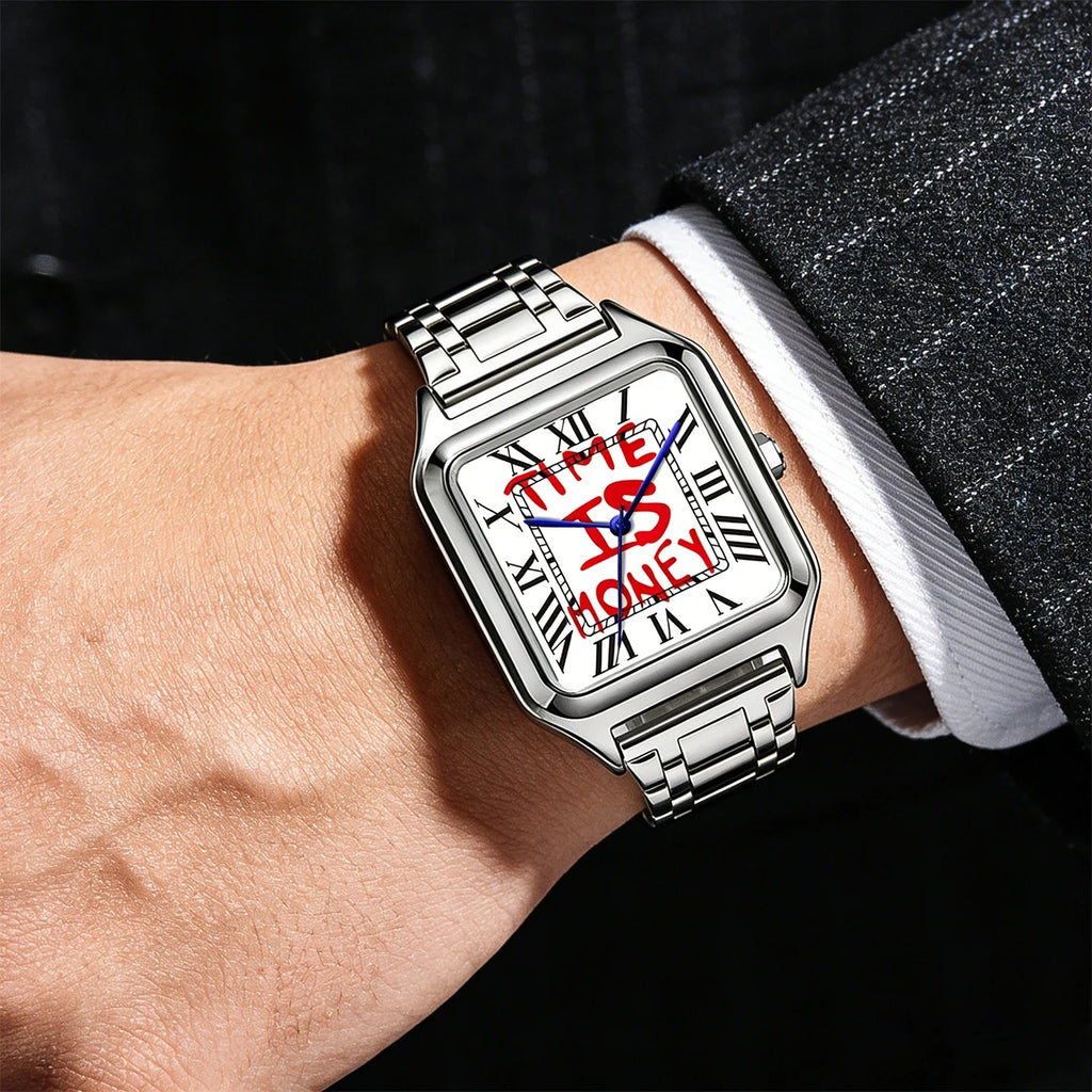 Montre homme TIME IS MONEY à quartz