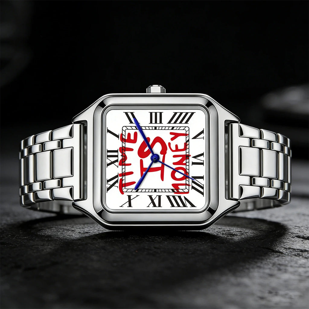 Montre homme TIME IS MONEY à quartz