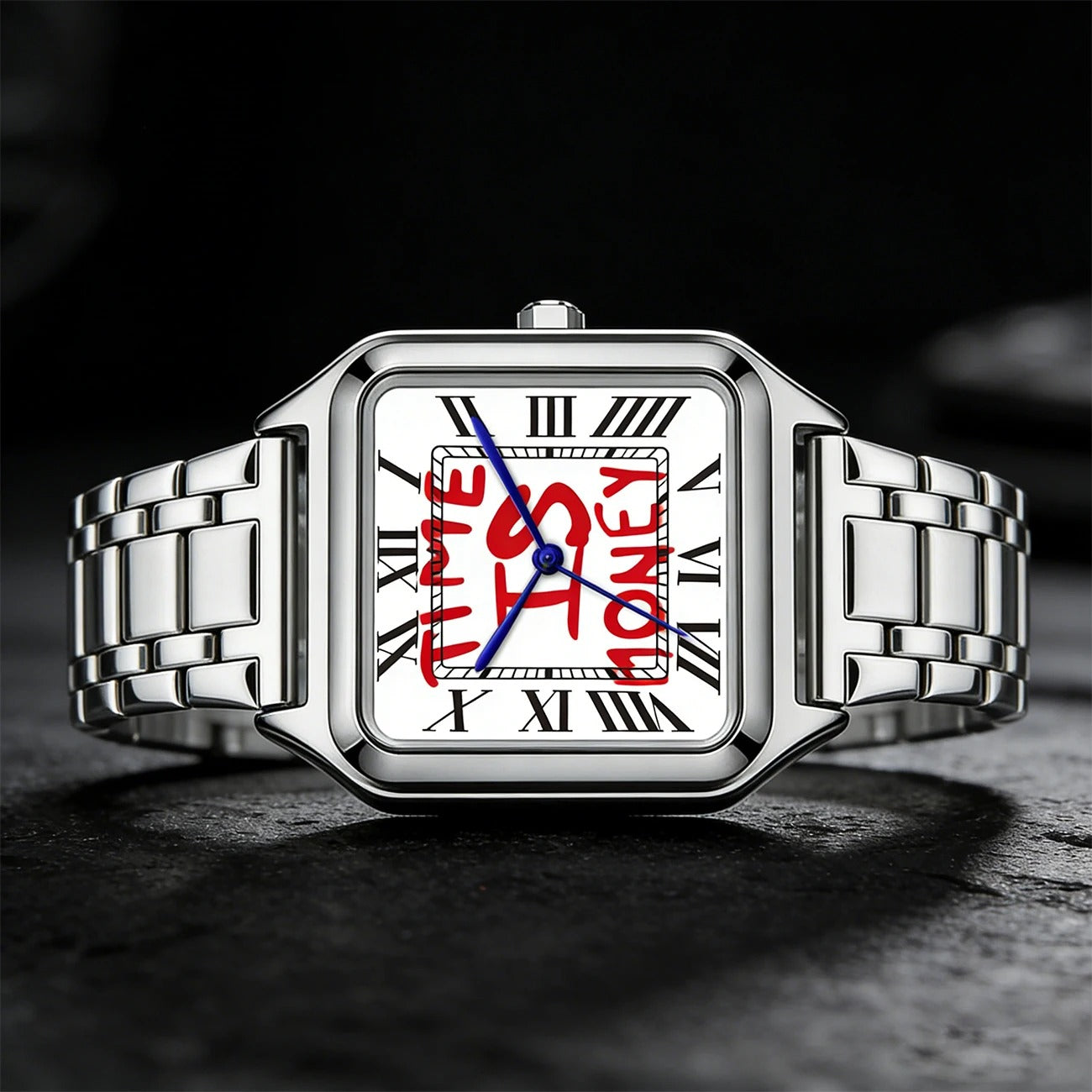 Montre homme TIME IS MONEY à quartz