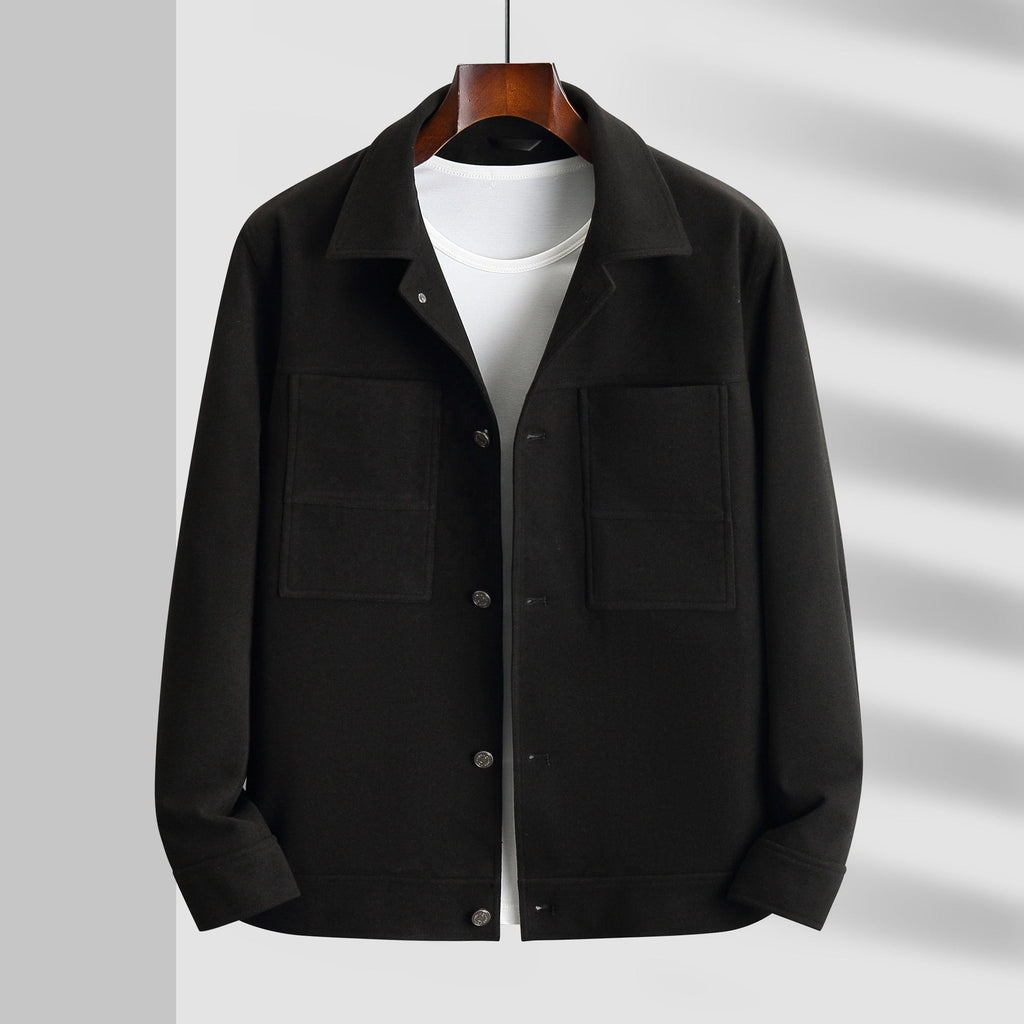 Veste minimaliste décontractée pour homme, style streetwear léger