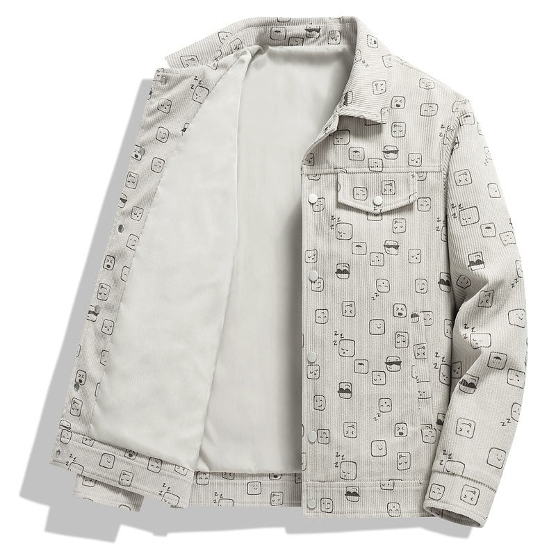 Vestes classiques imprimées décontractées et élégantes