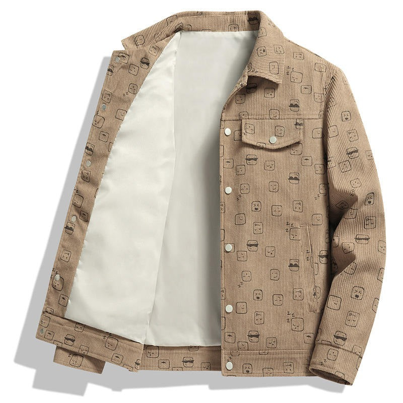 Vestes classiques imprimées décontractées et élégantes