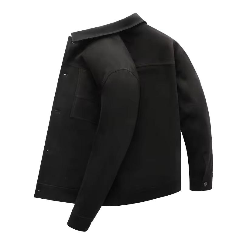 Veste minimaliste décontractée pour homme, style streetwear léger