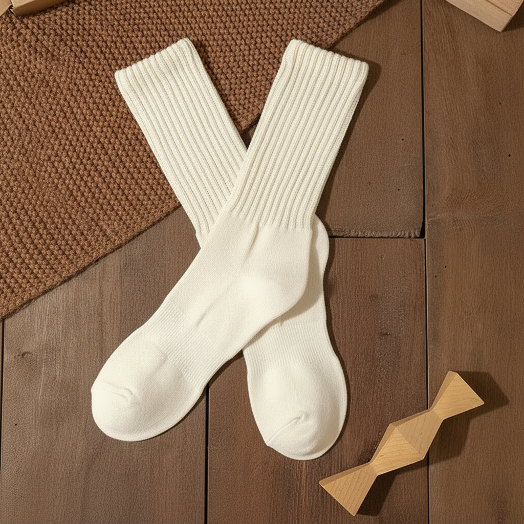 Chaussettes Côtelées Essentielles