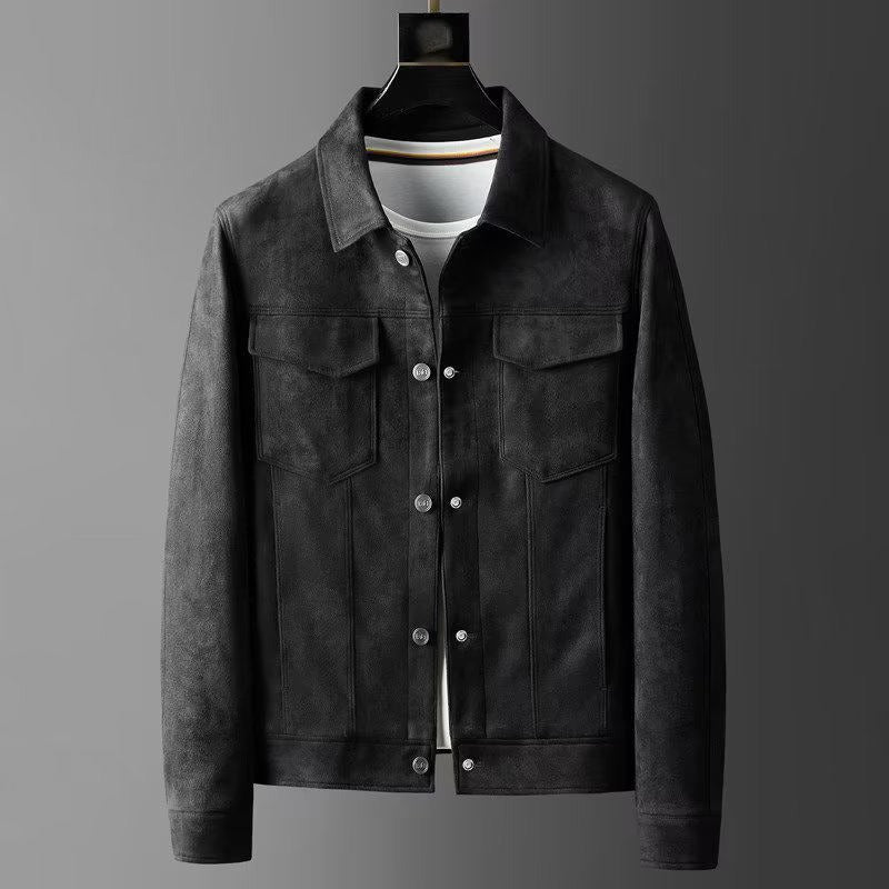 Veste classique homme, style streetwear décontracté