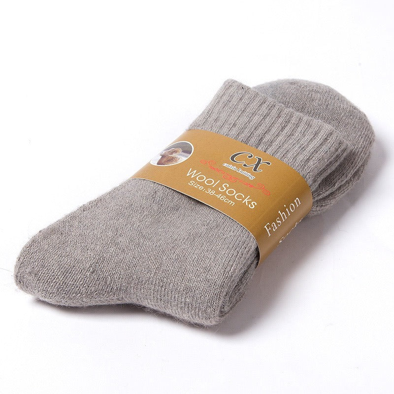 Chaussettes en laine de mouton premium