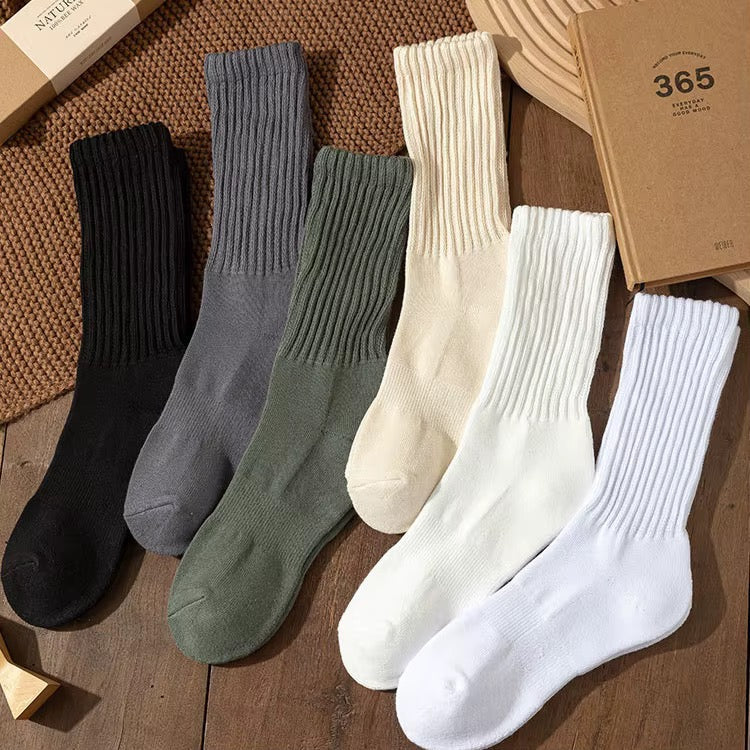 Chaussettes Côtelées Essentielles